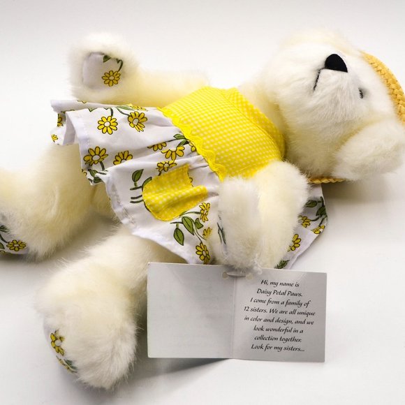 The Family Fuzzables Sister Plush Collection Petal Paws Bear - Picture 3 of 3